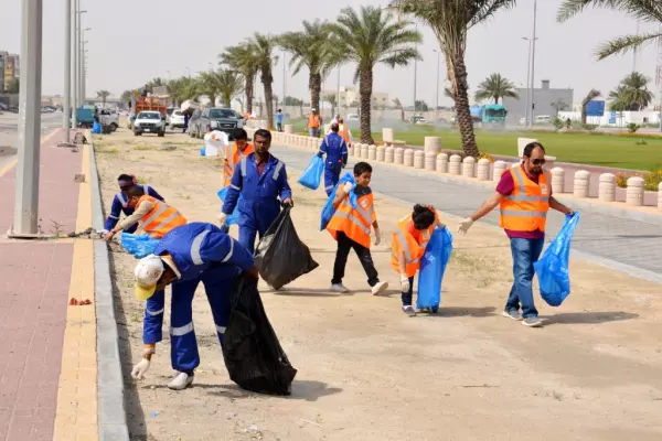 نريد تنظيف الحي