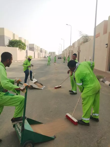 نريد تنظيف الحي