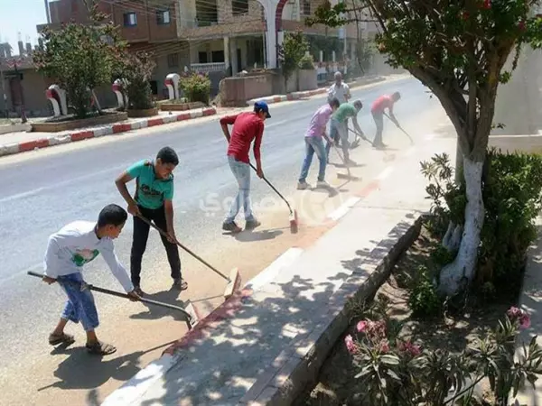 نريد تنظيف الحي